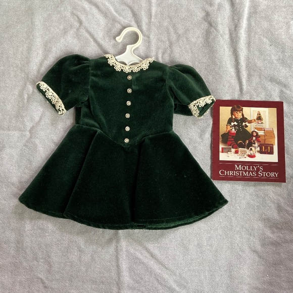 Molly McIntire Doll Christmas Dress - Picture 1 of 4